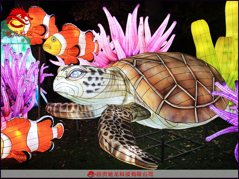大型海龜彩燈