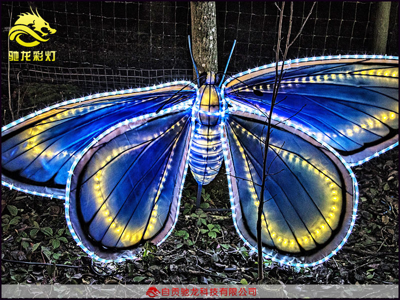 燈會展覽公司製作蝴蝶彩燈造型