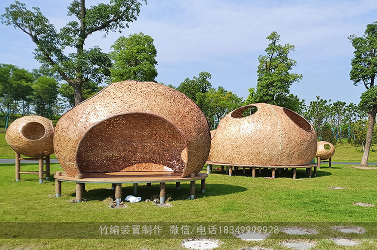 竹編藝術裝置製作