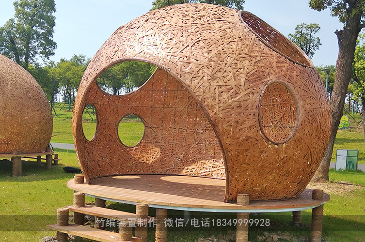 竹編藝術裝置製作