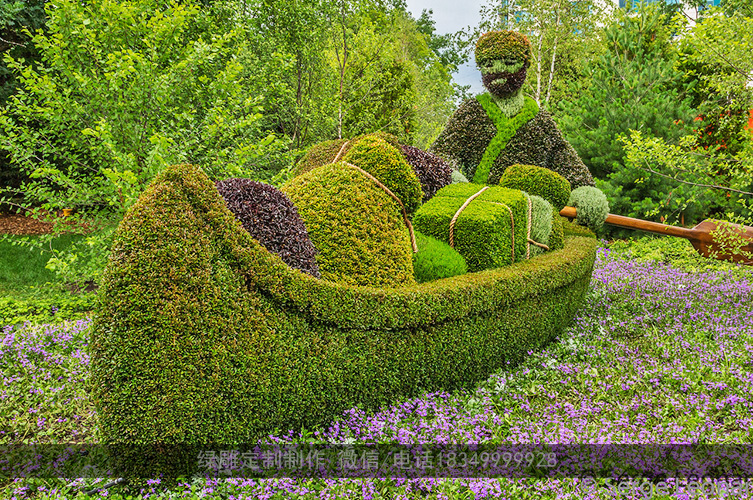 仿真草雕和真草雕塑有什麼區別？(圖2)